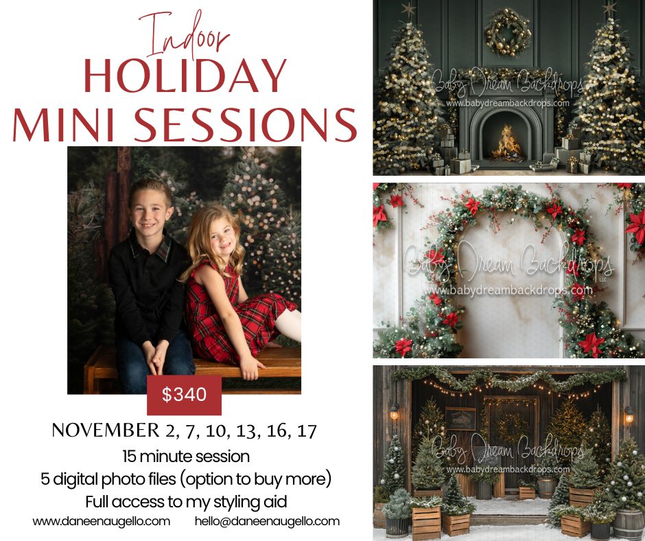 holiday mini session for christmas in NJ