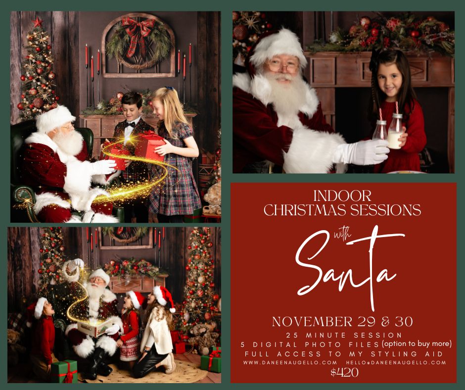 Santa Photos at Santa Experience Photography in NJ