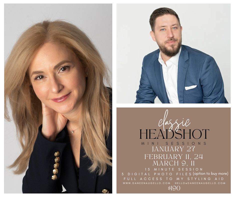 Headshot photographs special price for mini session in NJ