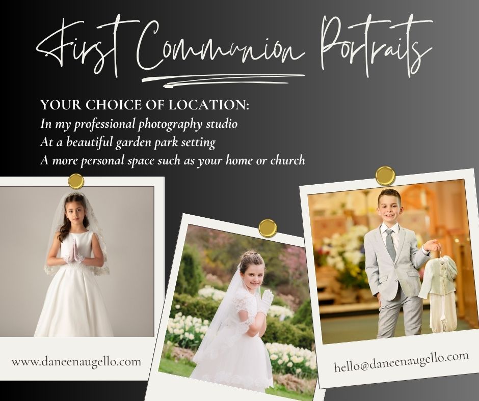 First Communion professional photography session