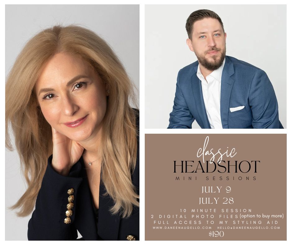Headshot photographs special price for mini session in NJ