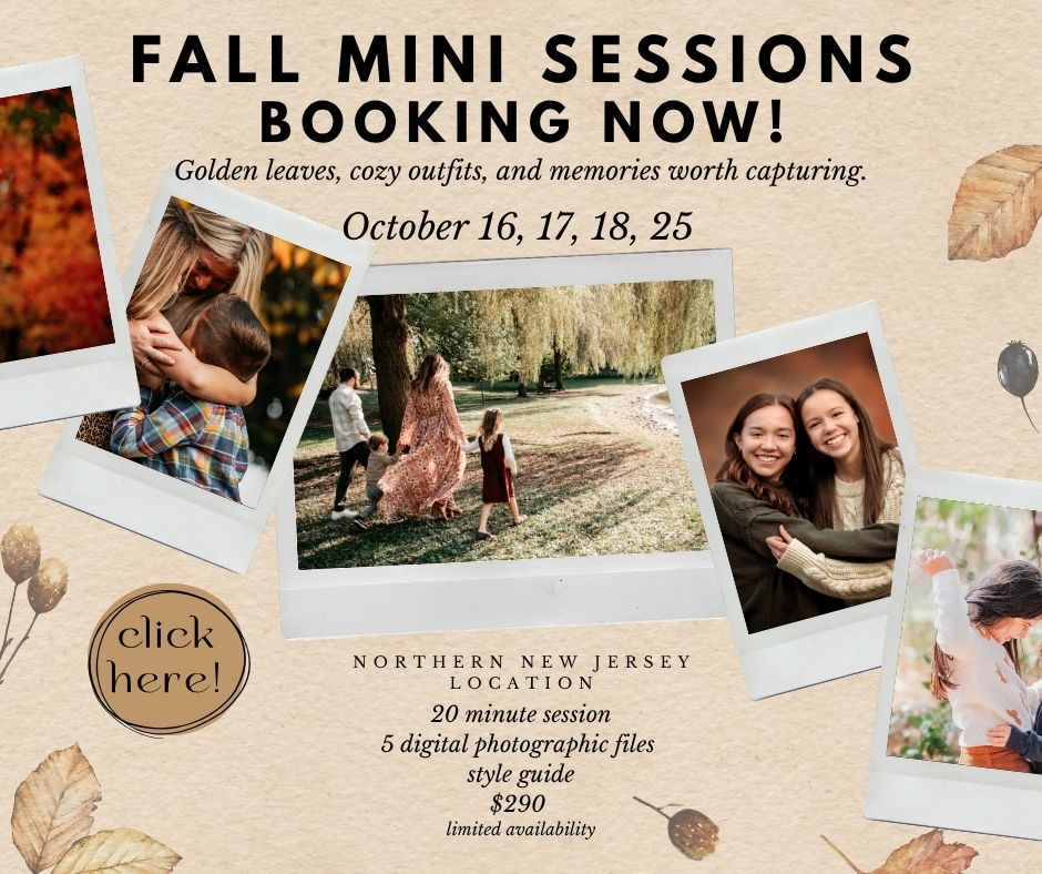 Fall Mini Photo session in New Jersey